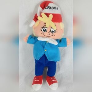 Vintage 1997 Kellogg Crackle Bean Bag Plush Toy Breakfast Bunch Collectible